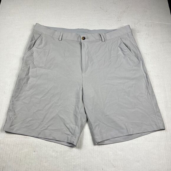 Greg Norman Collection Other - Greg Norman Mens Golf Shorts Gray Stretch Performance Pockets Zip Up Size 38